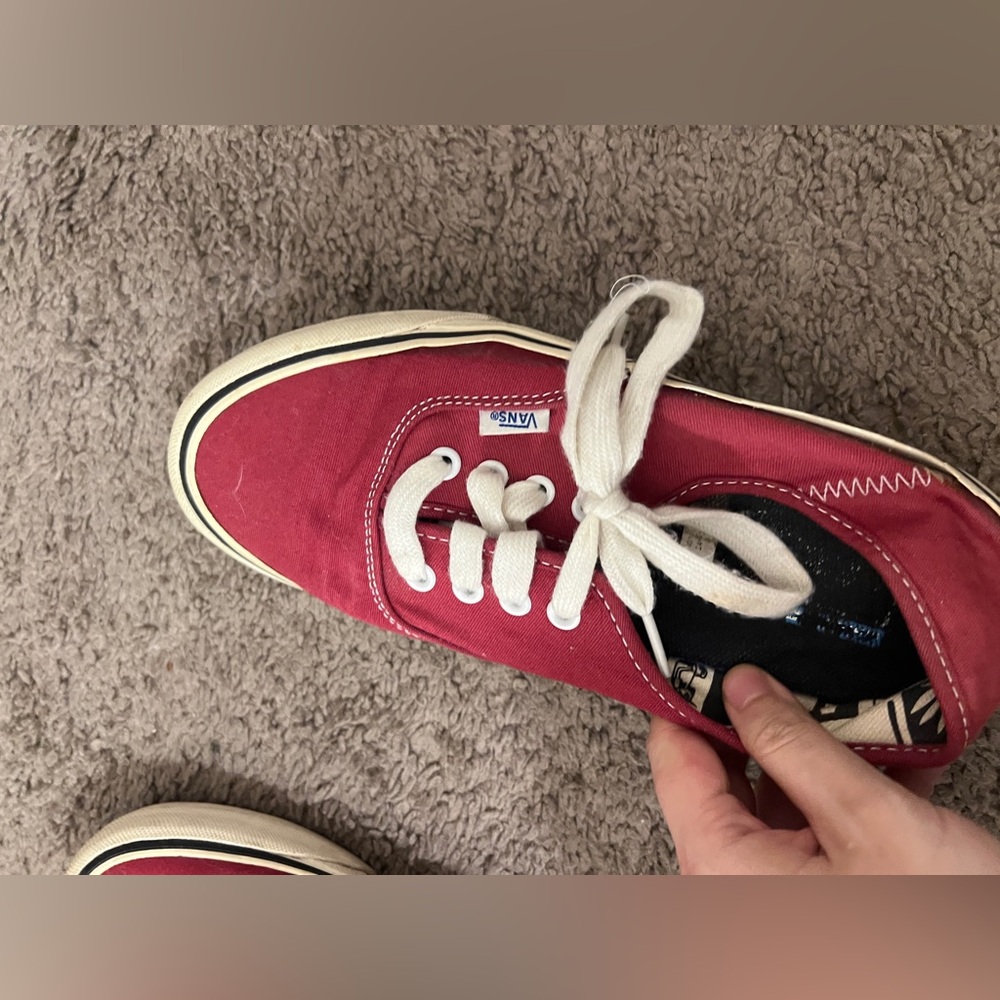 VANS Yusuke Hanai x SF Rumba Red - Tapes Partial Missing Size 8 - Picture 4 of 10